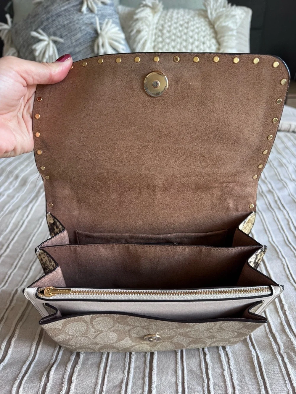 Coach compact crossbody